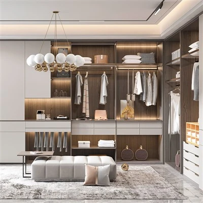 Lemari Kamar Tidur Gandum Kayu